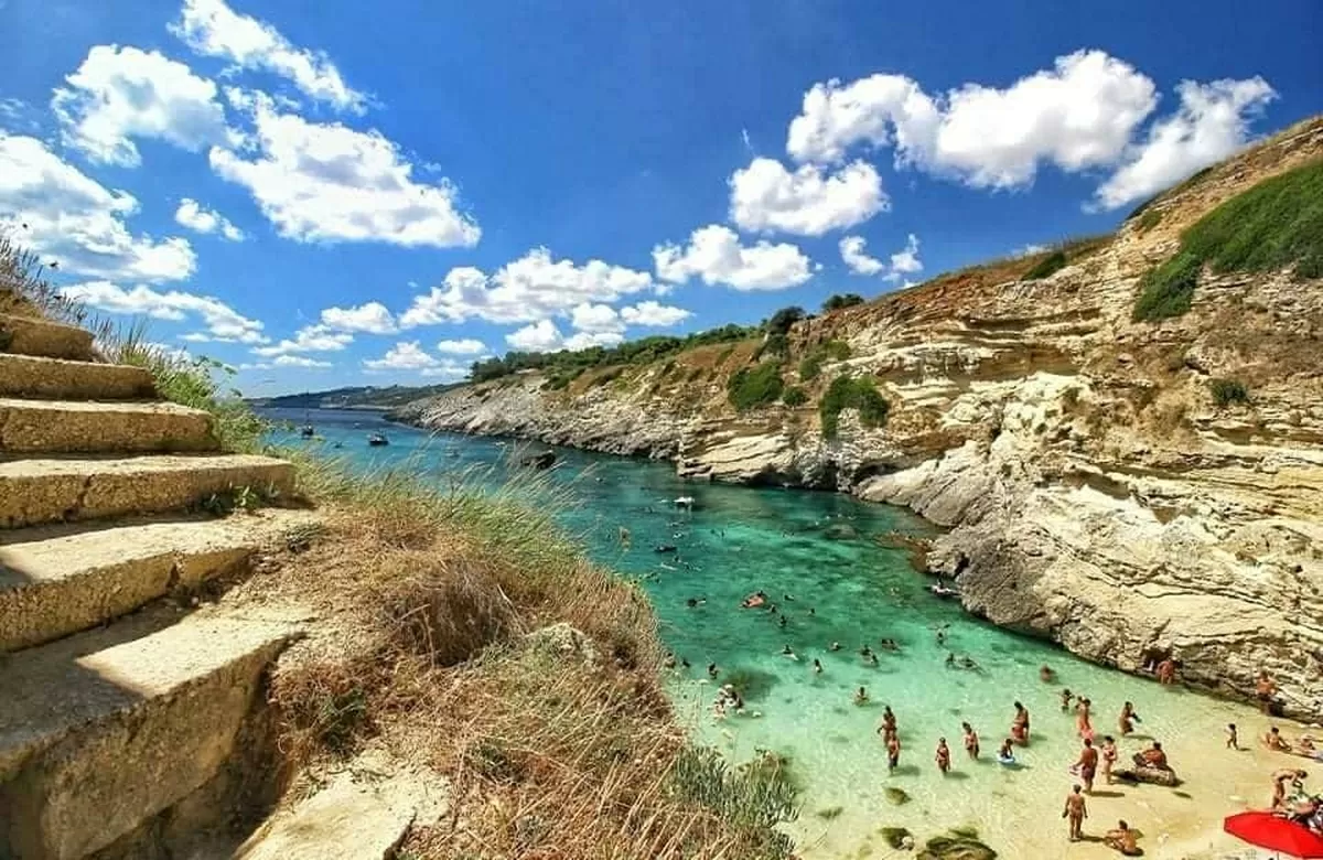 Porto miggiano spiaggia cento scalini