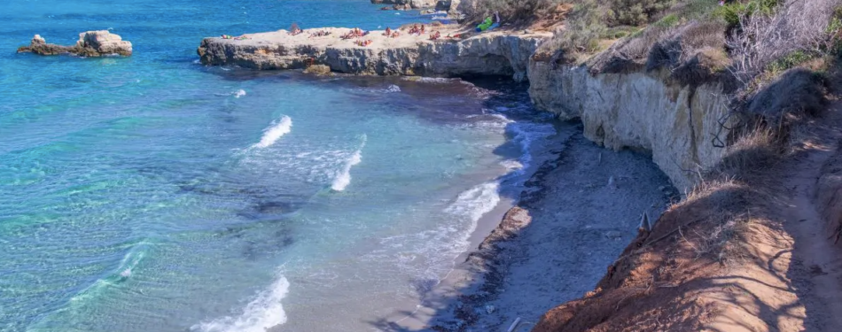 Baia dei tuschi spiaggia otranto