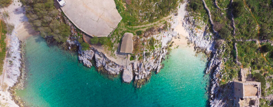 Cala dell acquaviva nel salento