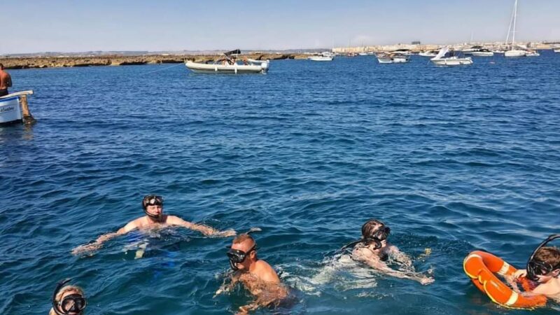 Snorkeling isola sant andra gallipoli