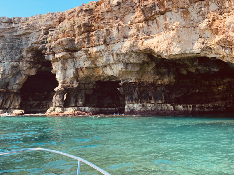 Kayak polignano mare tour guidato
