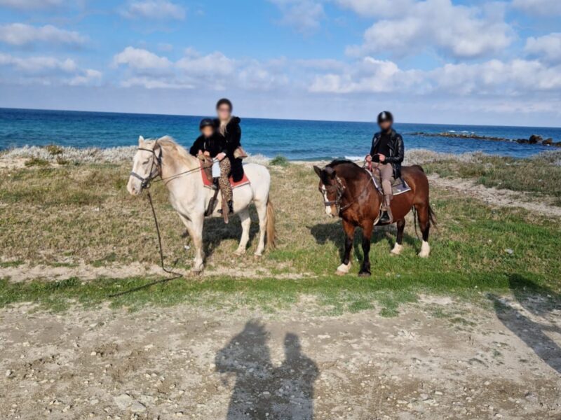 Passeggiata cavallo cesine 15