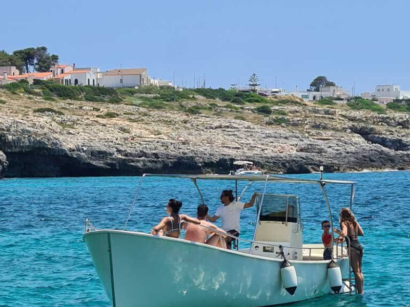 Tour barca 3 ore santa maria leuca6