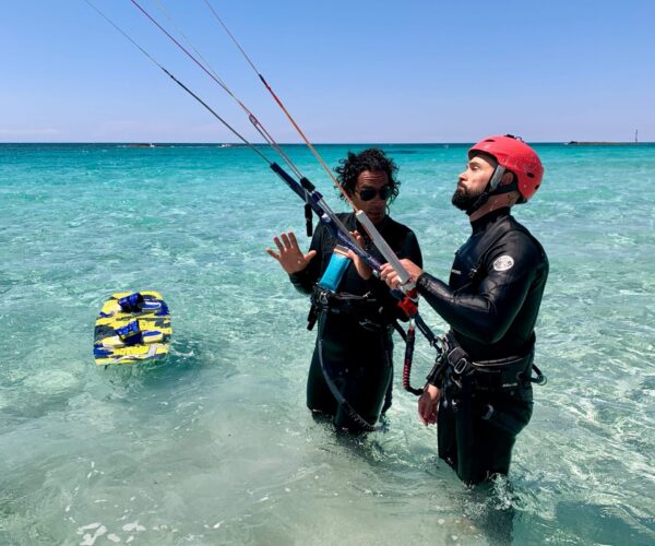 Corso di kitesurf