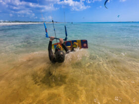 Corso kitesurf avanzato locals crew salento