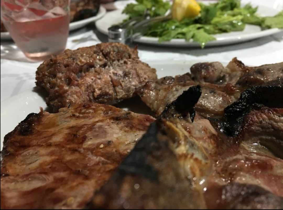 Carne arrosto antica osteria erchie