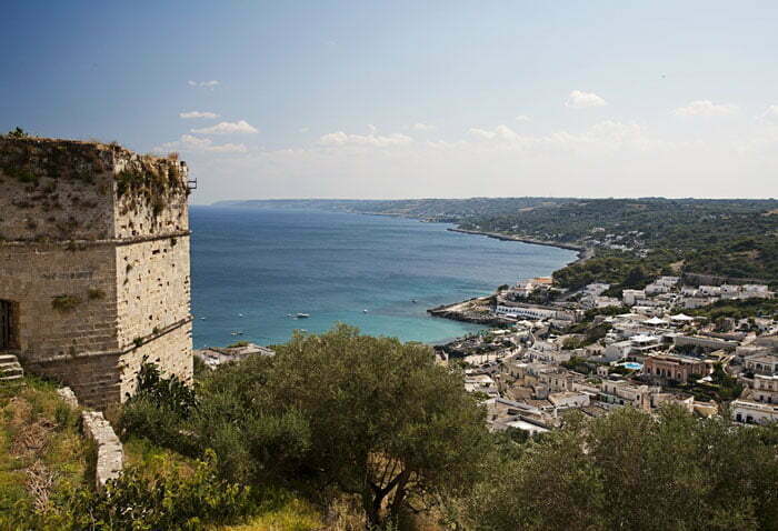 Castro torre panorama mare