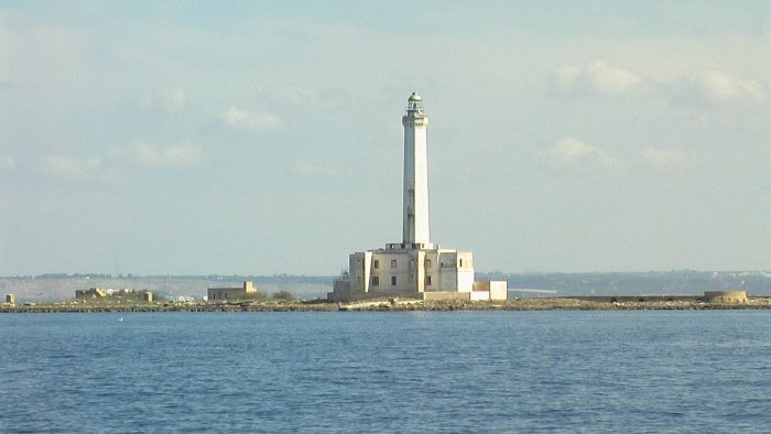 Faro Isola dell'Isola di Sant'Andrea Gallipoli