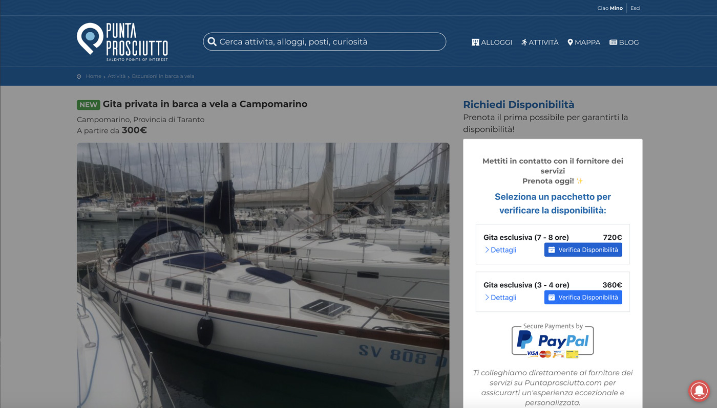 Step 2: Seleziona il pacchetto